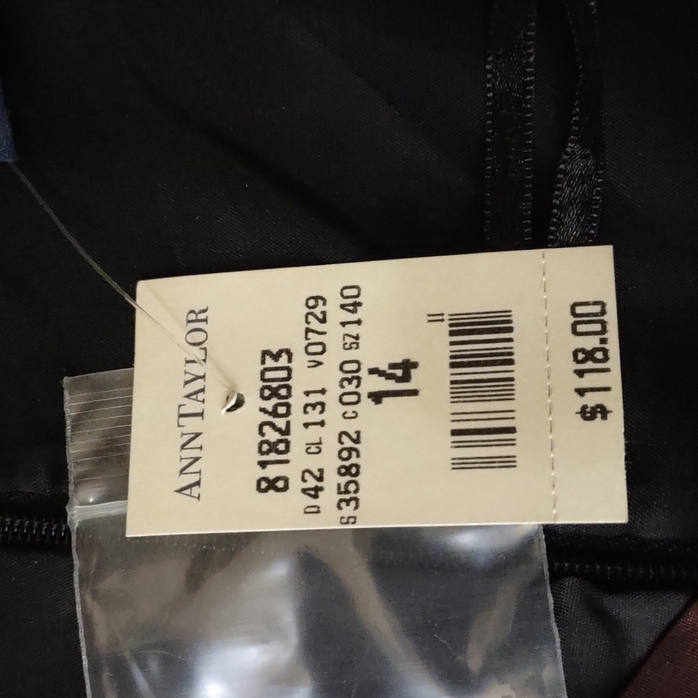 Ann Taylor Irridescent Taffeta Skirt - Picture 8 of 8